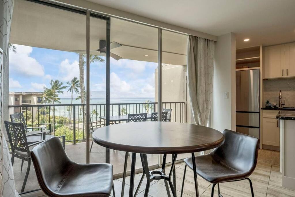 Apartamento Hale Ono Loa 403- Top Floor, Ocean View, & Complete Modern Remodel Kahana Exterior foto